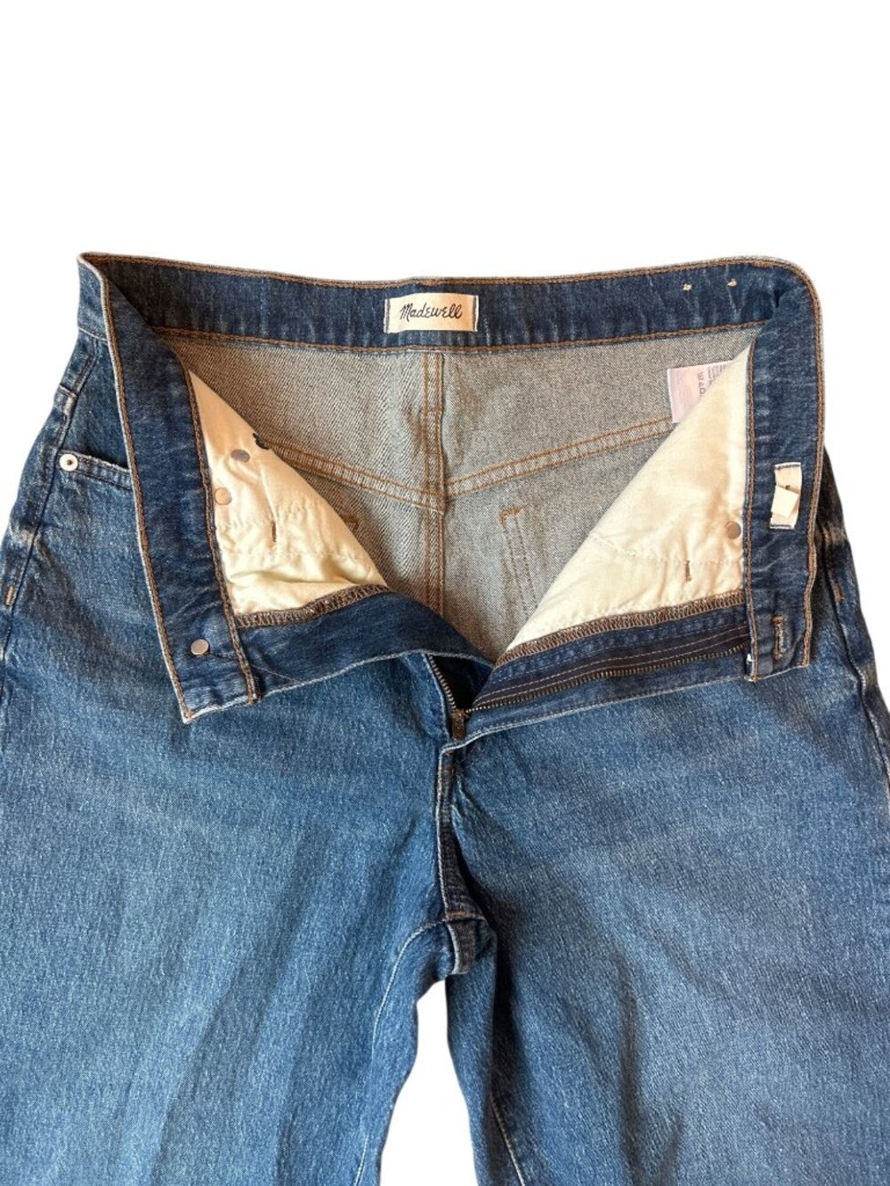 Madewell Womens Balloon Jeans Size 30 Blue High-Rise Relaxed Fit Denim - Picture 6 of 16